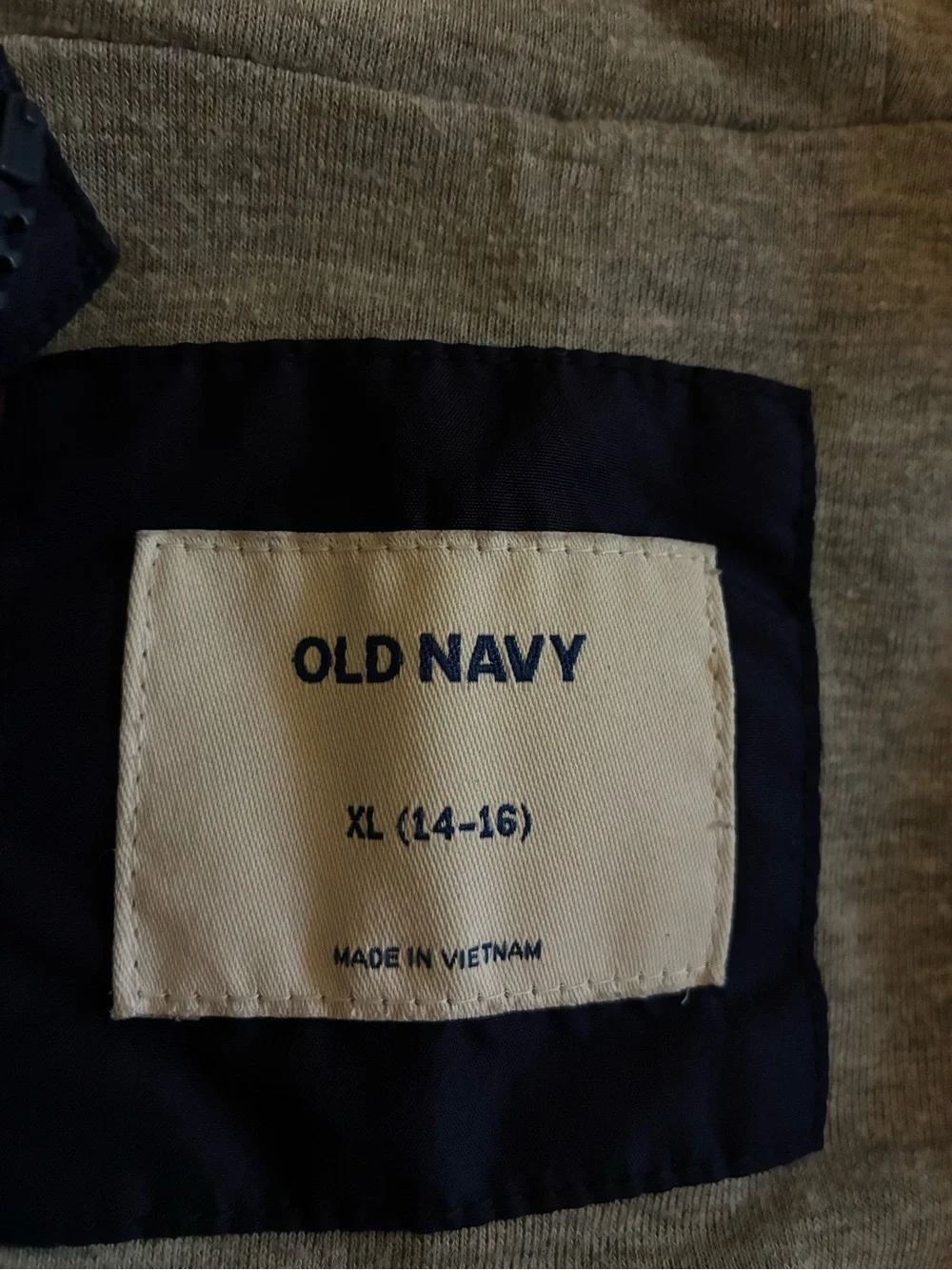 Old Navy Navy Blue Hooded Raincoat